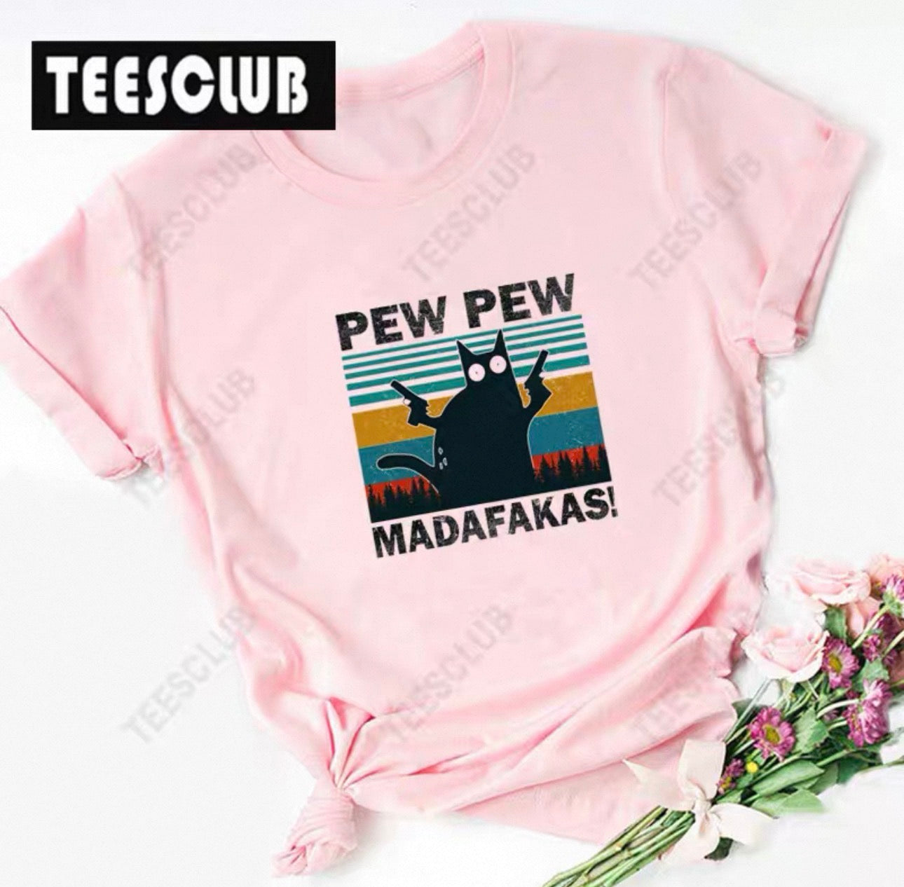 Women's Funny Cat Graphic Tees Canada | Sassy Shirts Under $20