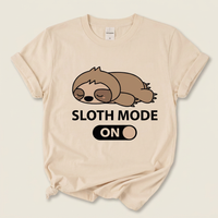 Sloth Mode On Graphic Tee | Sloth