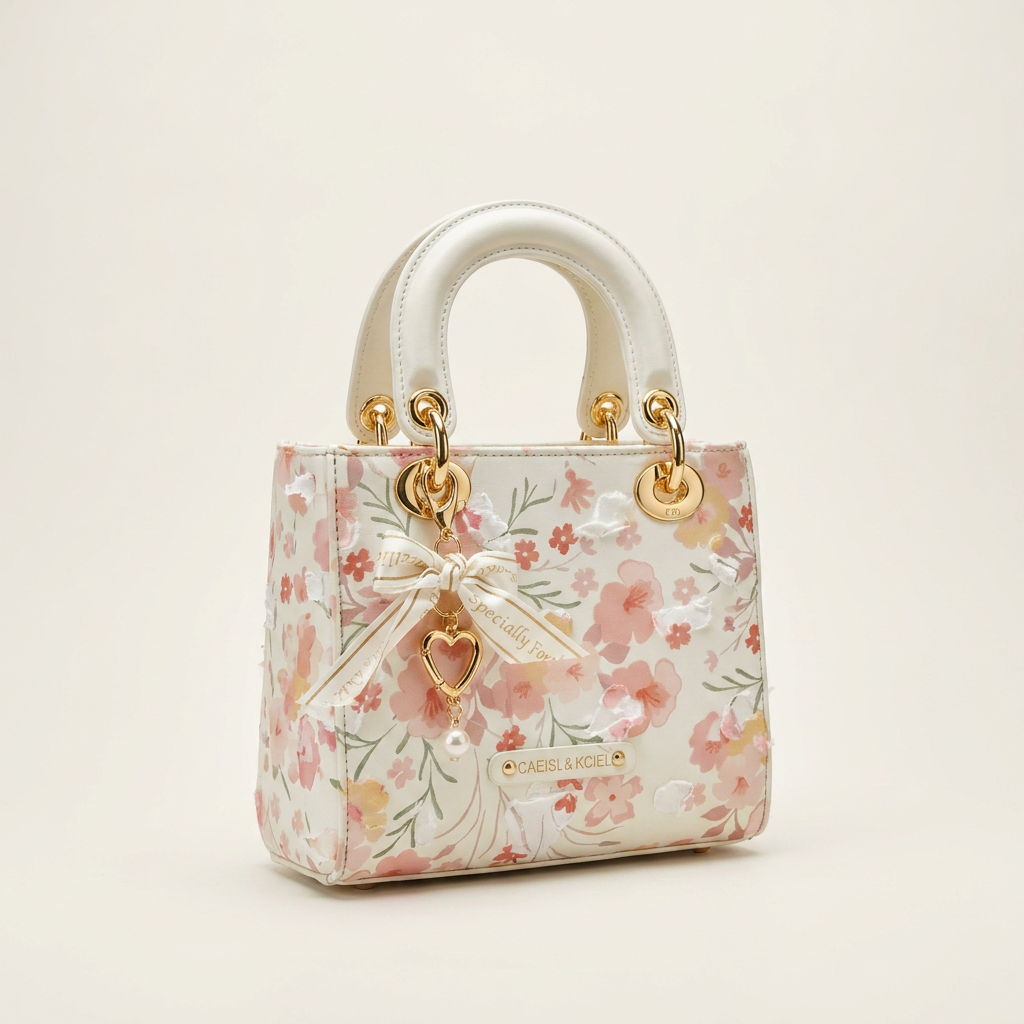 Sac floral brodé Princesse Diana Canada | Parcel Theory