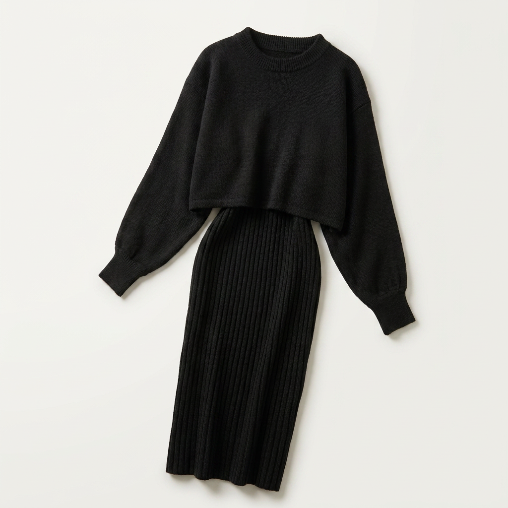 Women's Two-Piece Sweater & Knit Dress Set Canada | Parcel Theory