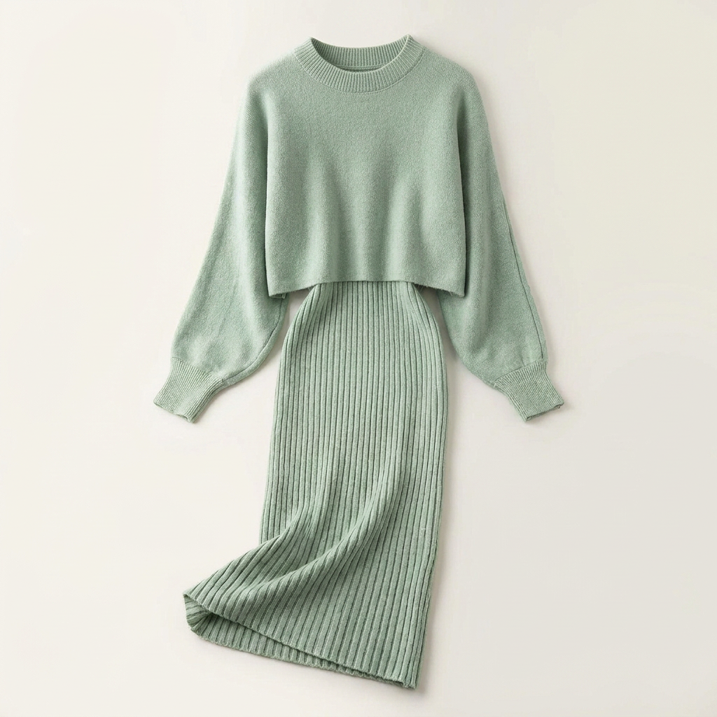 Women's Two-Piece Sweater & Knit Dress Set Canada | Parcel Theory