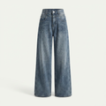 Jeans taille haute à jambe large pour femme Canada | Parcel Theory