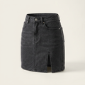Jupe en jean fendue taille haute pour femme Canada | Parcel Theory