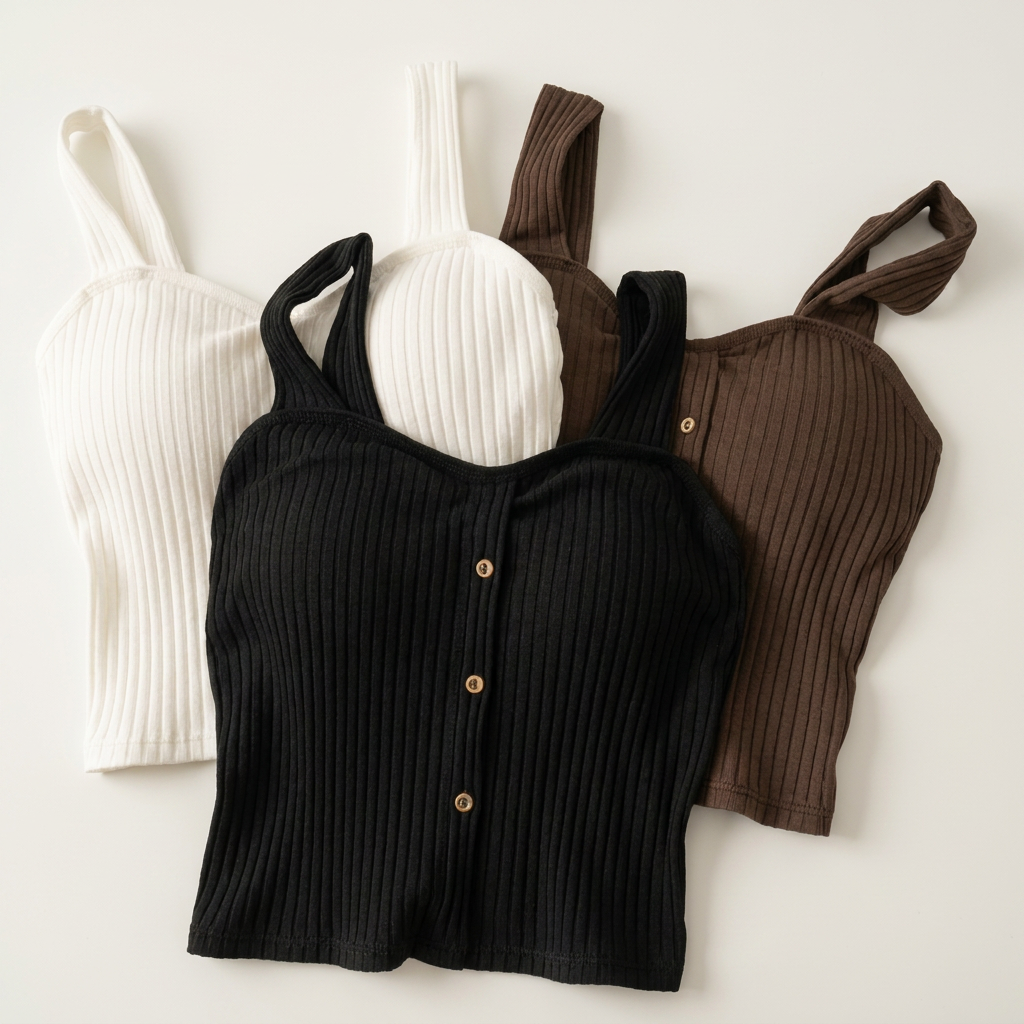 Women's Ribbed Corduroy Camisole Tank Tops for Women | Canada