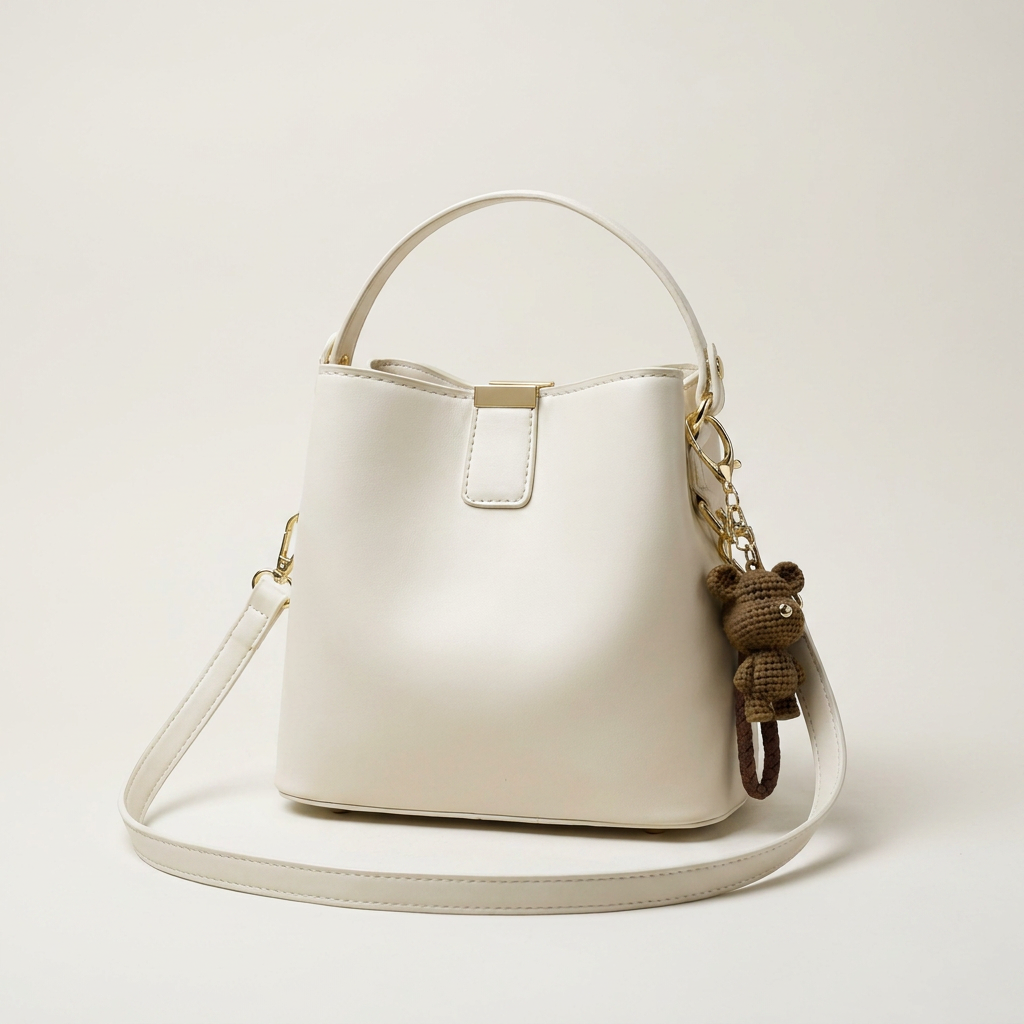 Sac à main seau pour femme Canada - Design bicolore