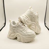Baskets plateformes épaisses blanches pour femmes Canada | Dad Shoes