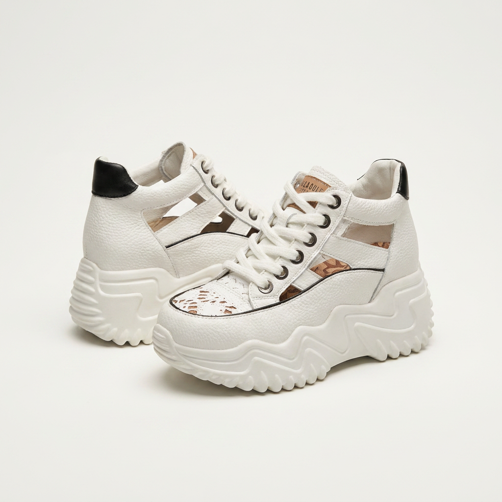 Baskets compensées épaisses pour femmes Canada | Chaussures à semelles épaisses