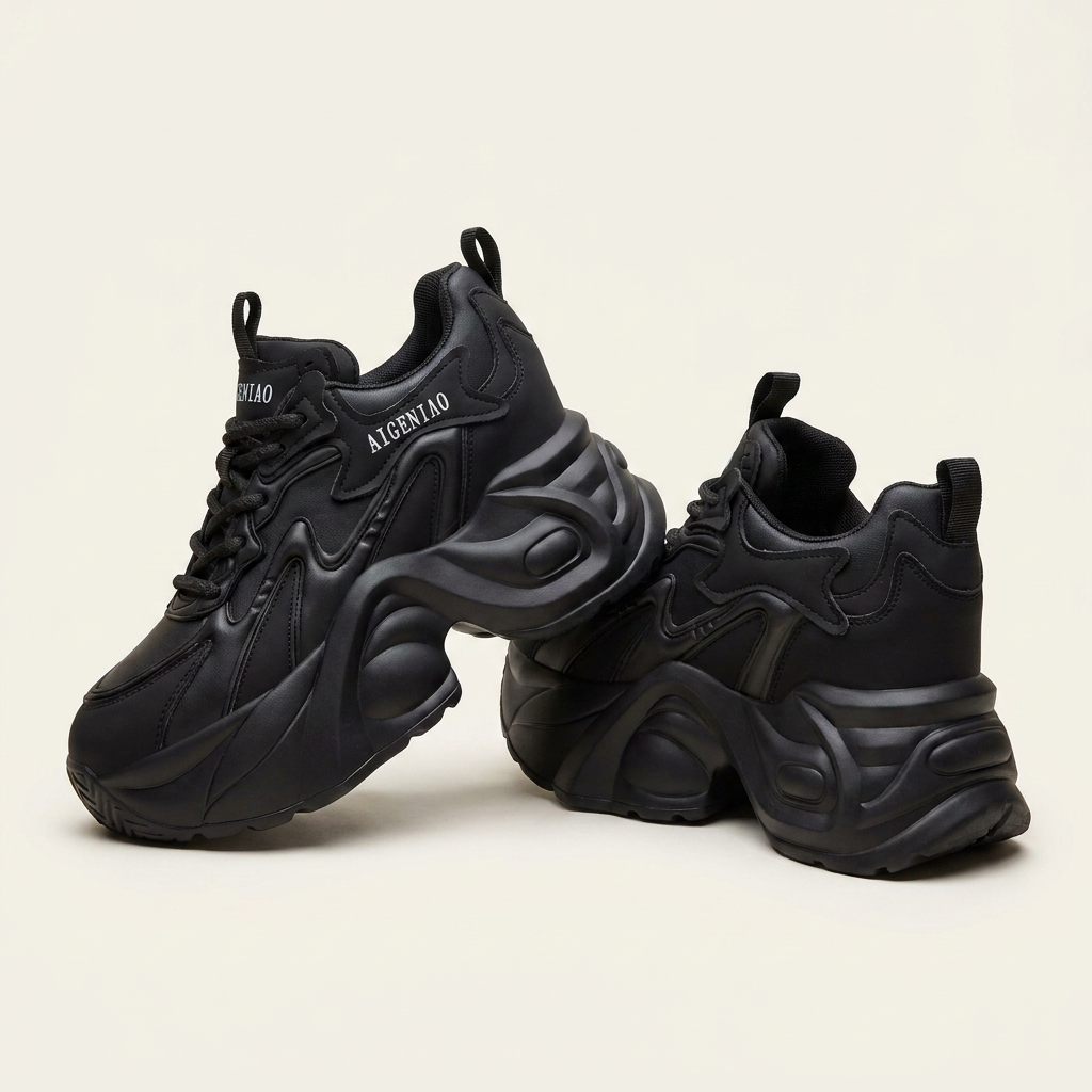 Baskets plateformes épaisses blanches pour femmes Canada | Dad Shoes