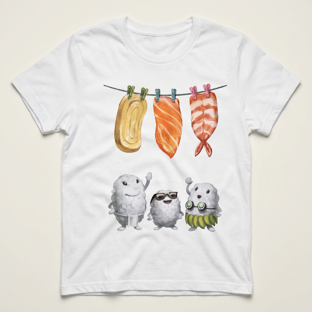 Sushi Clothing Line Graphic Tee | Sushi