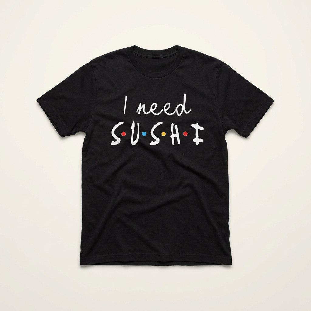 I Need Sushi Graphic Tee | Sushi