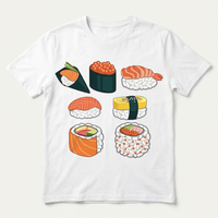 Sushi Lithograph Graphic Tee | Sushi