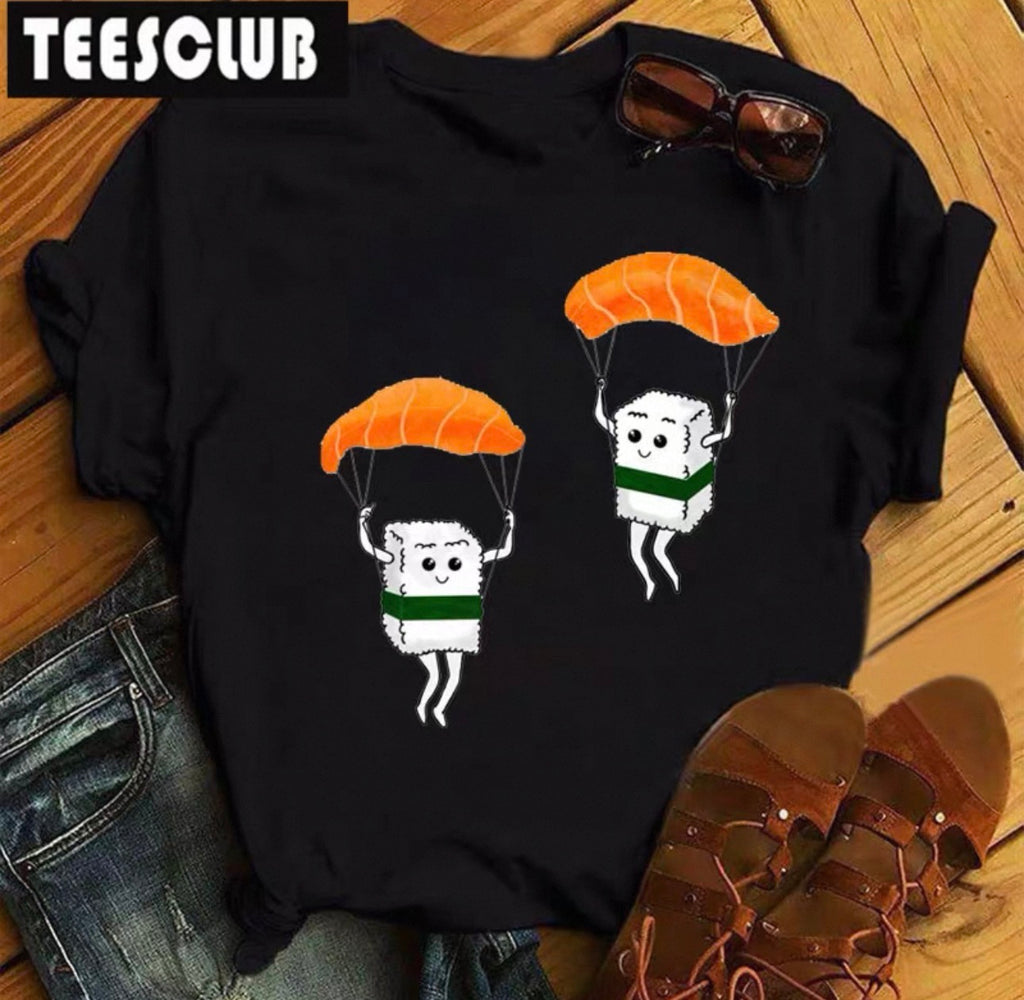 Women's Sushi Graphic Tee | Cute Kawaii T-Shirt Canada