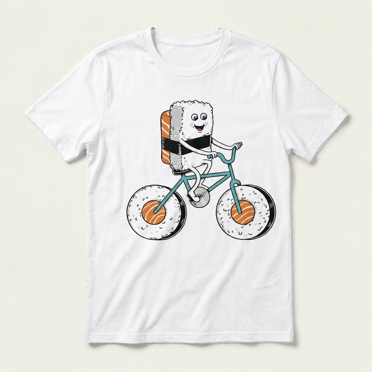 Sushi Bike Graphic Tee | Sushi