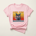 Pew Pew Cool Cat Graphic Tee | Funny Cat