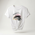 Gray Eye with Butterfly Tee | Lash & Beauty