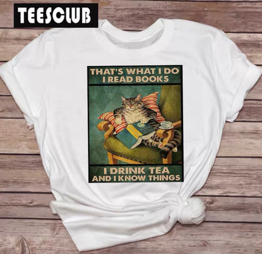 Women's Funny Cat Graphic Tees Canada | Sassy Shirts Under $20
