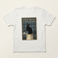 Don't Tell Me What To Do Graphic Tee | Funny Cat