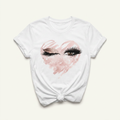 Winking Eye Pink Eyeshadow Tee | Lash & Beauty