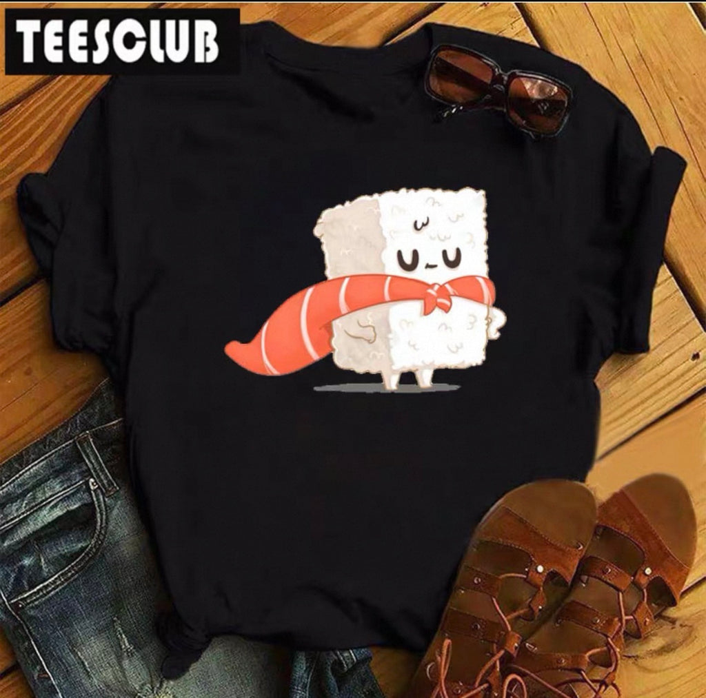 Women's Sushi Graphic Tee | Cute Kawaii T-Shirt Canada