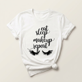 Eat Sleep Makeup Repeat Graphic Tee | Lash & Beauty