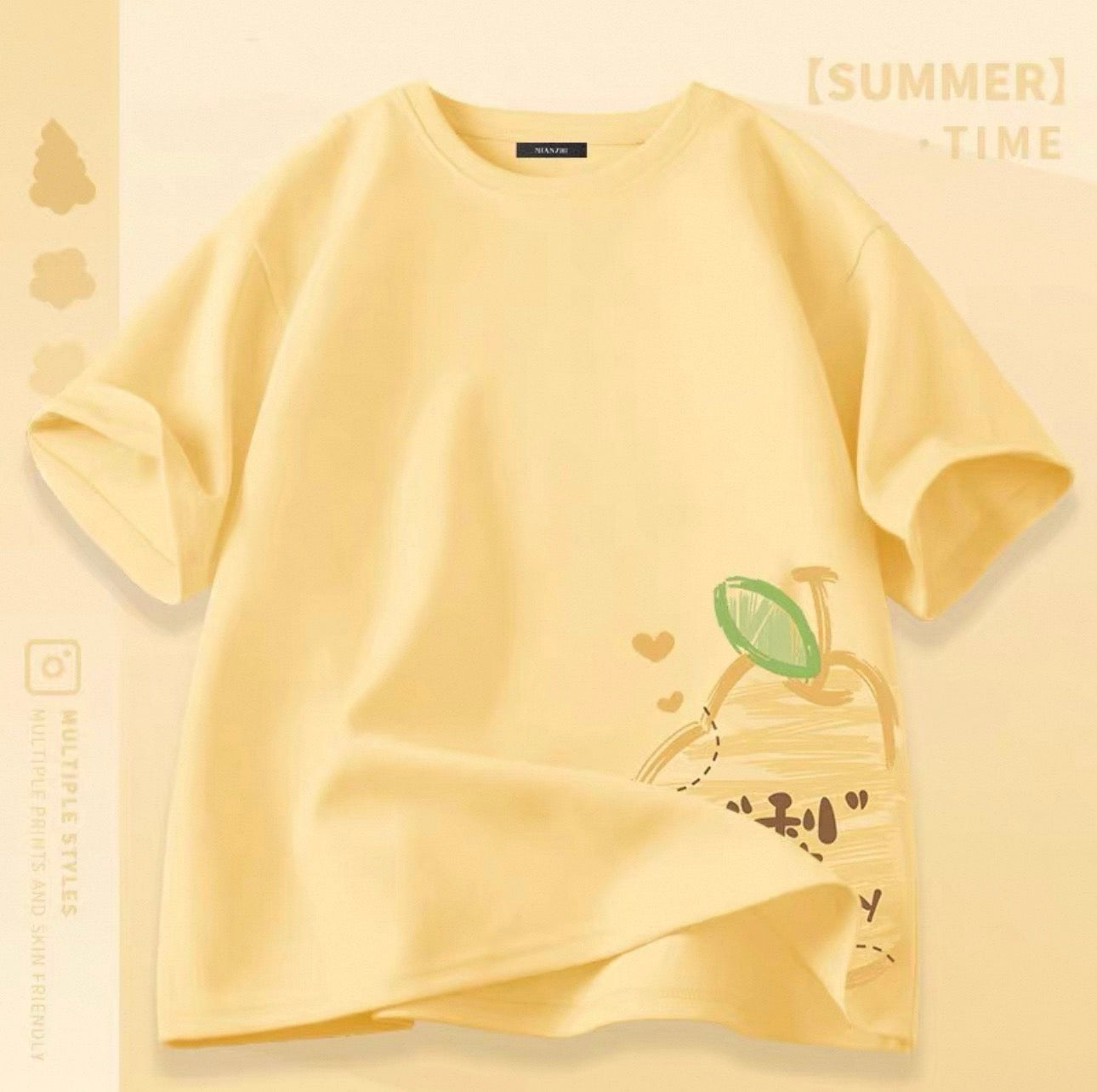 T-shirts mignons pour femmes avec motif de chat Canada | T-shirts kawaii en mélange de coton