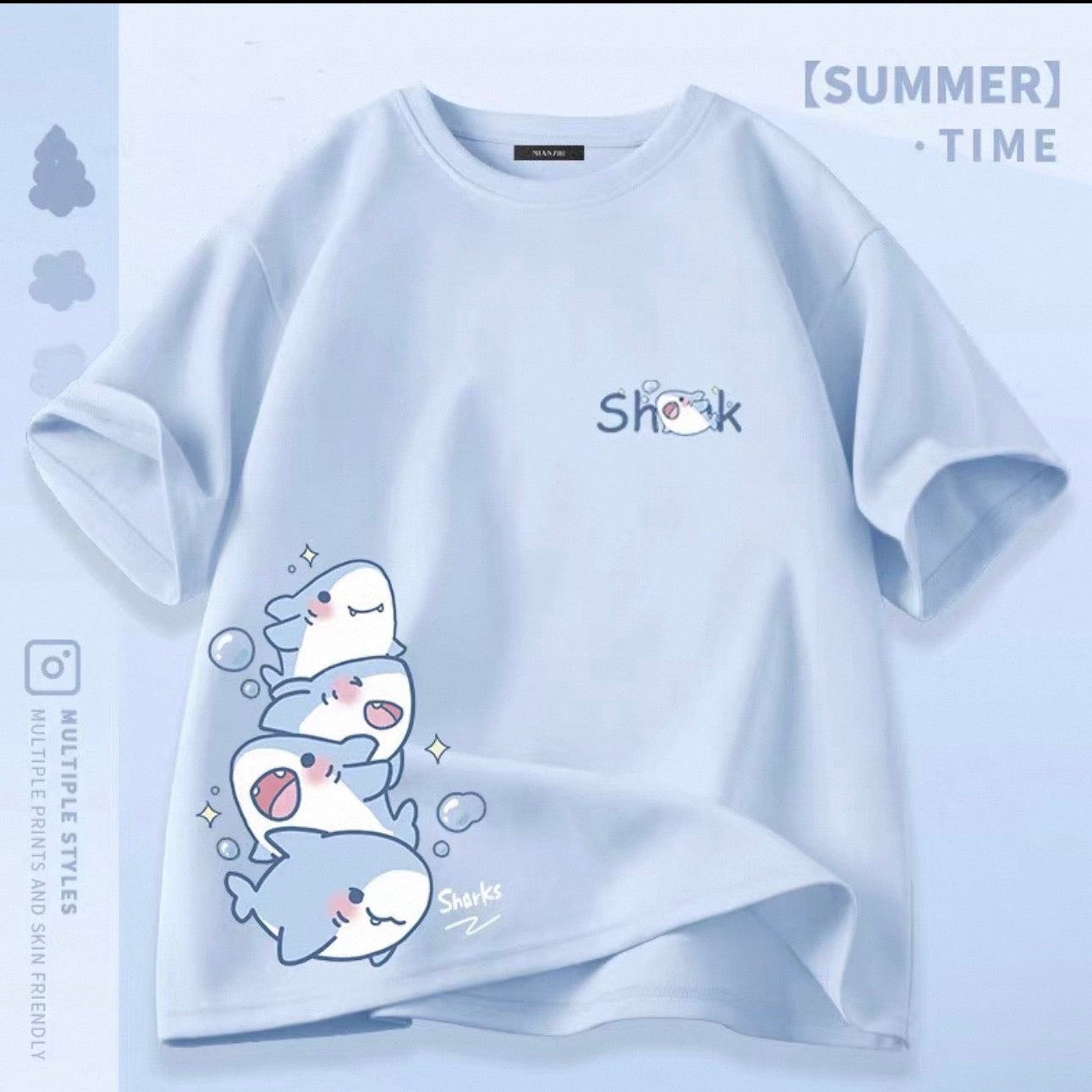 T-shirts mignons pour femmes avec motif de chat Canada | T-shirts kawaii en mélange de coton