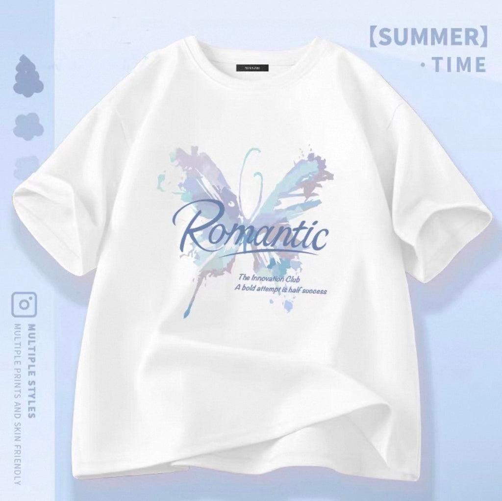 T-shirts mignons pour femmes avec motif de chat Canada | T-shirts kawaii en mélange de coton