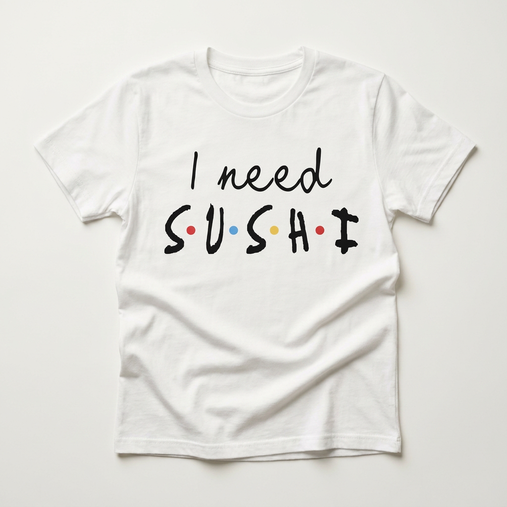 I Need Sushi Graphic Tee | Sushi