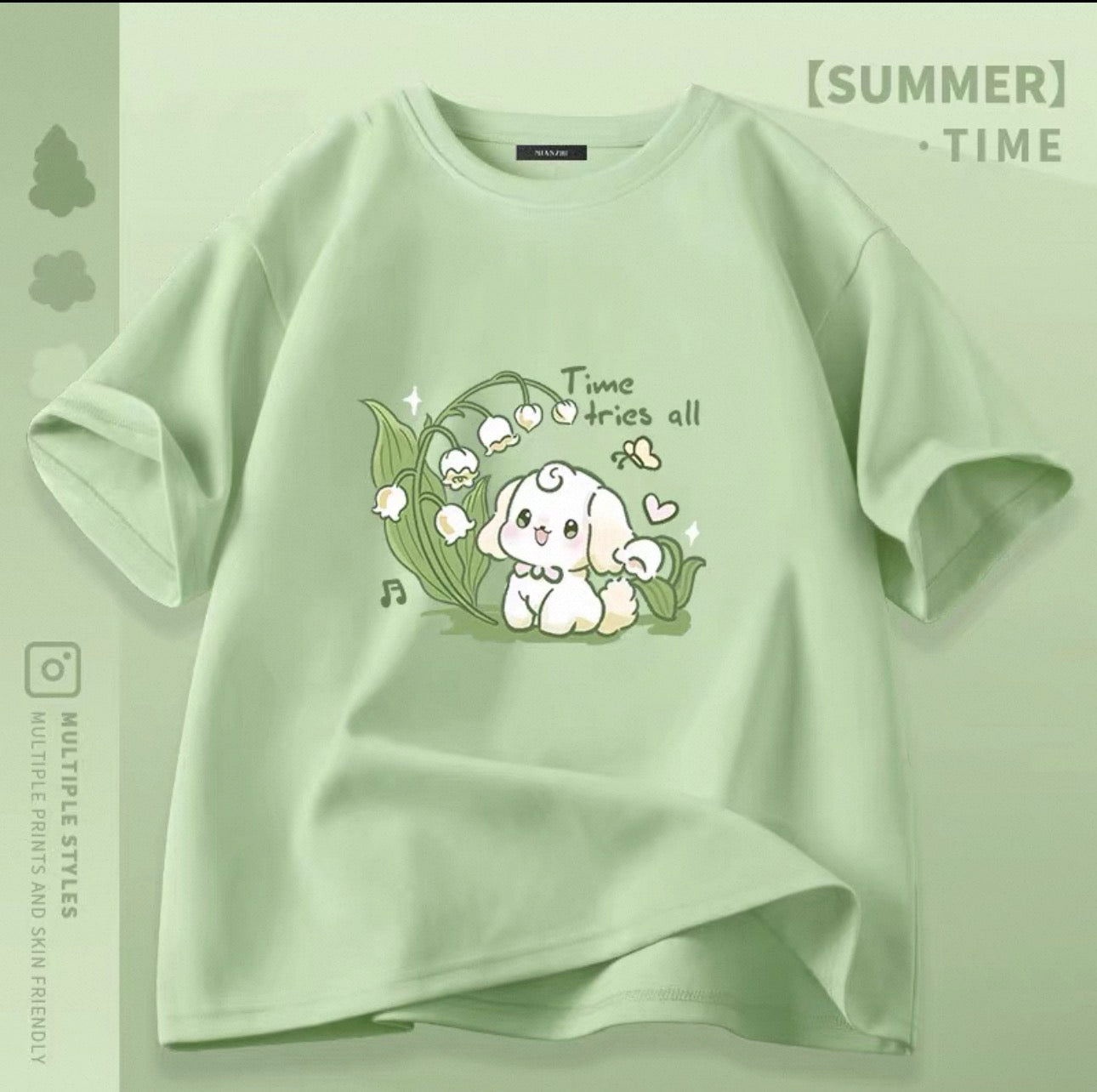 T-shirts mignons pour femmes avec motif de chat Canada | T-shirts kawaii en mélange de coton