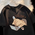 T-shirt femme chat de travail « I'm OK » | T-shirt graphique mignon Canada