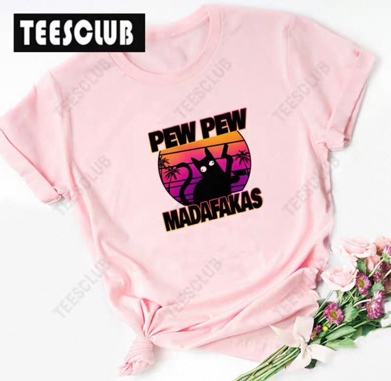 Women's Funny Cat Graphic Tees Canada | Sassy Shirts Under $20