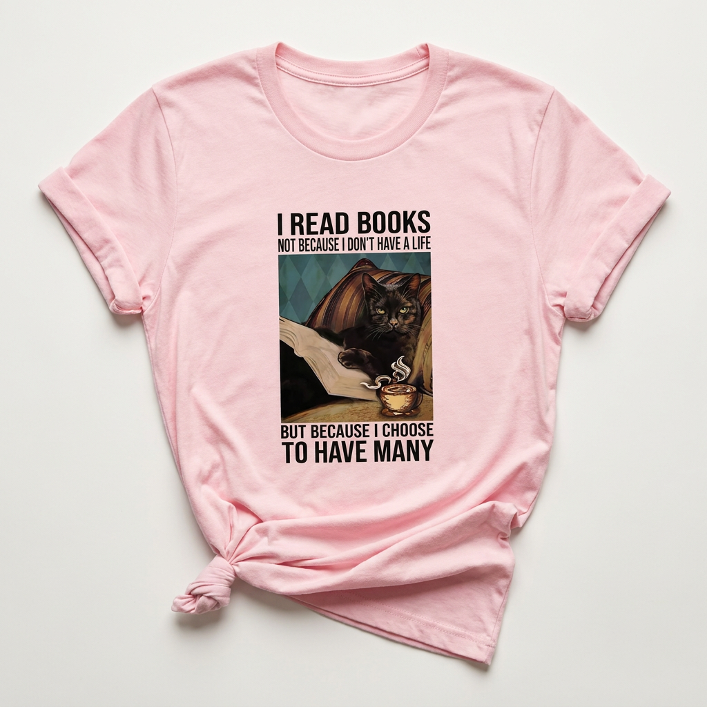 Too Many Lives Graphic Tee | Funny Cat
