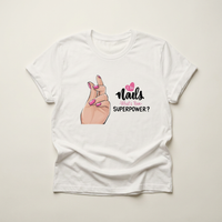 What's Your Superpower Graphic Tee | Lash & Beauty