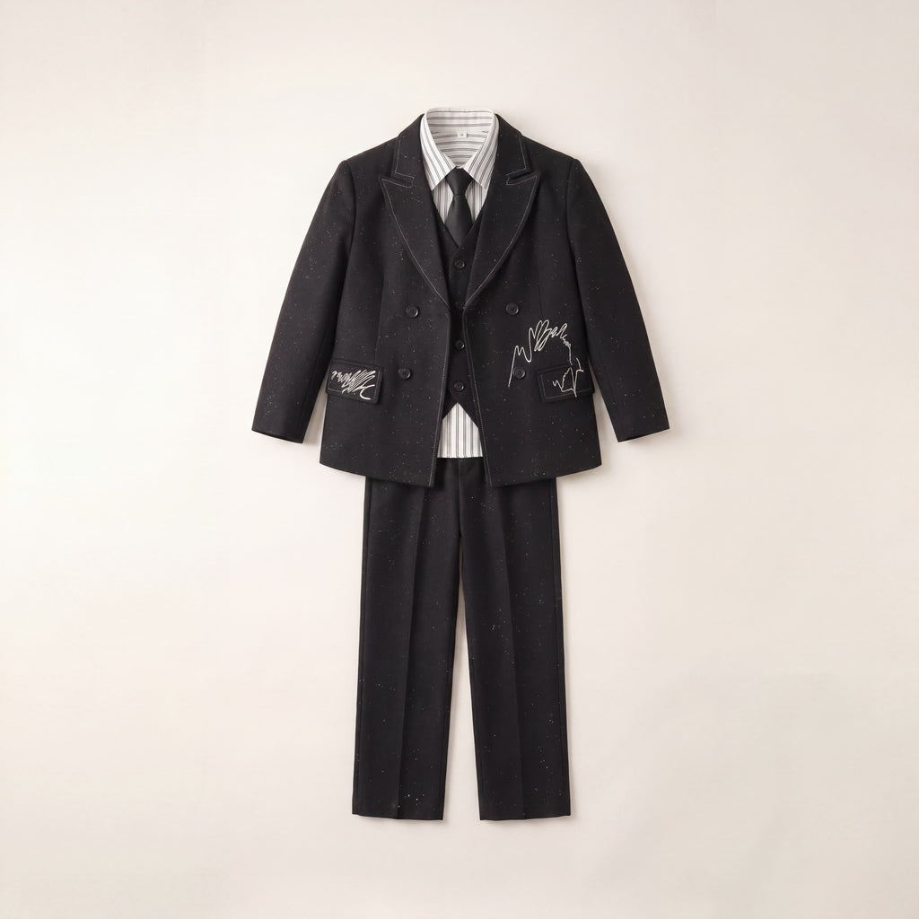 Ensemble costume de cérémonie pour garçons Canada | Veste et pantalon 4-5 pièces