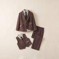 Ensemble costume de cérémonie pour garçons Canada | Veste et pantalon 4-5 pièces