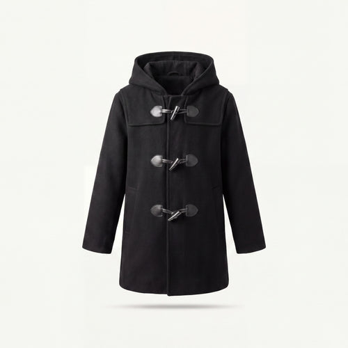 Boys' Hooded Wool Pea Coat - British Style | Canada