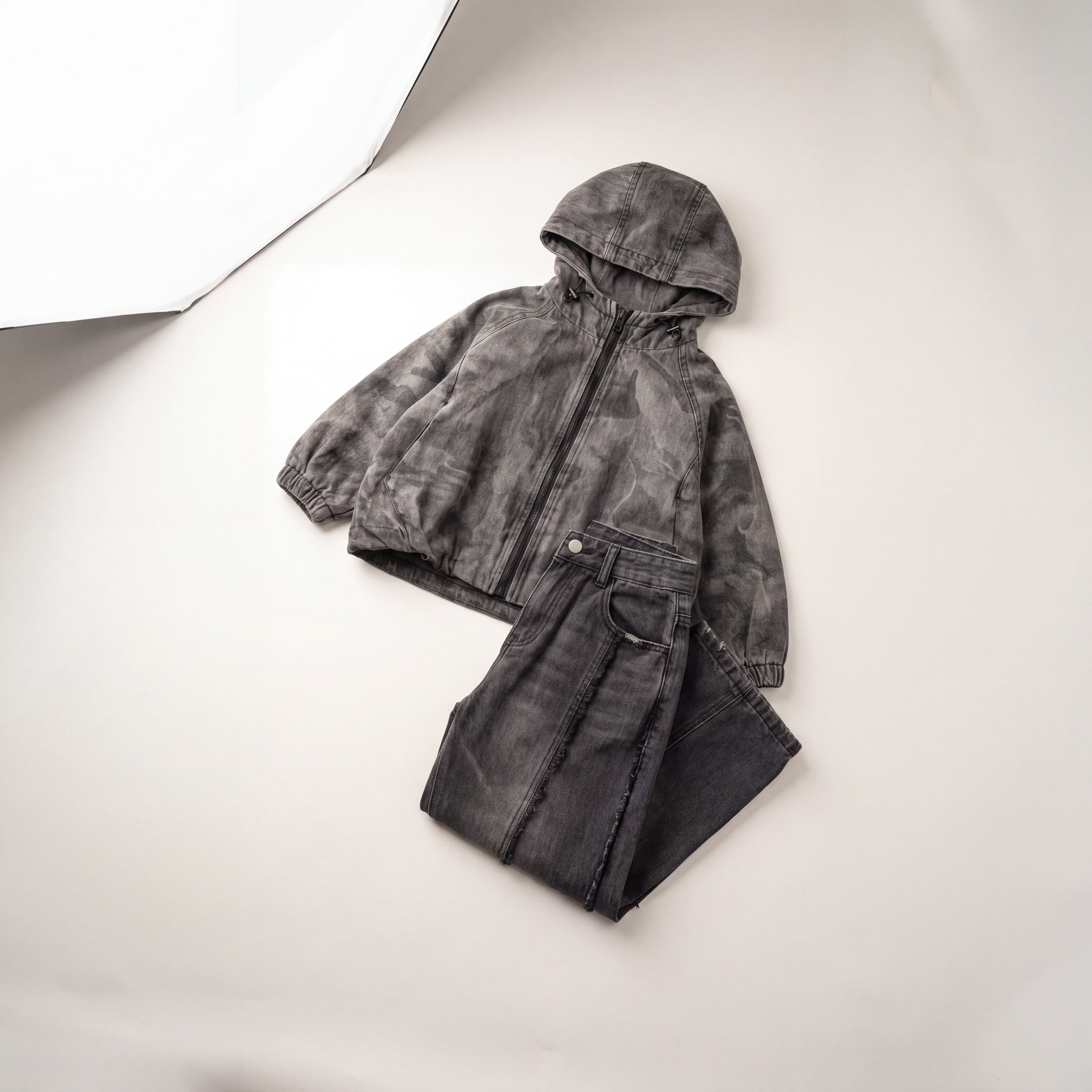 Ensemble Blouson Jean Camouflage et Pantalon Large pour Garçons Canada