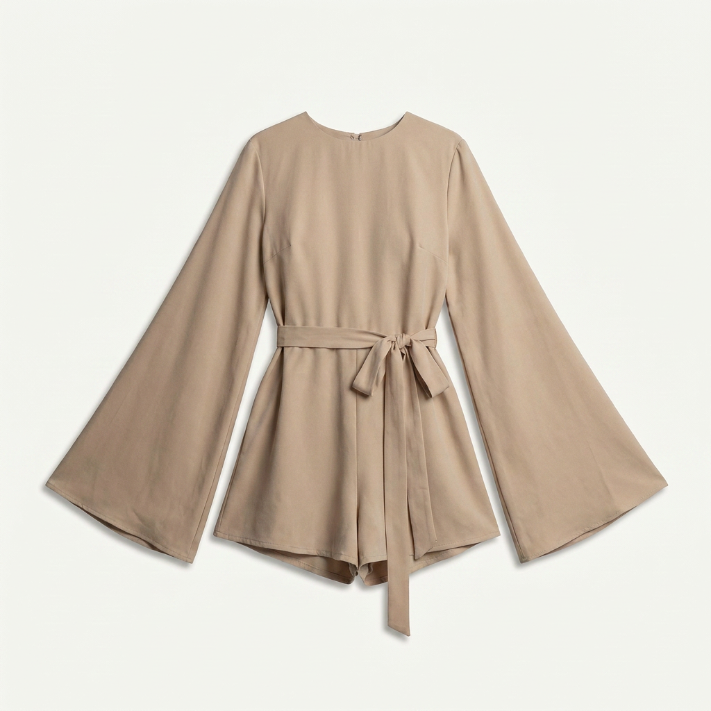 Mini-robe dos nu à manches cloche pour femme Canada | Parcel Theory