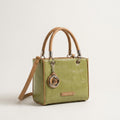 Mini sac à main en relief croco vert olive Canada | Tamatha
