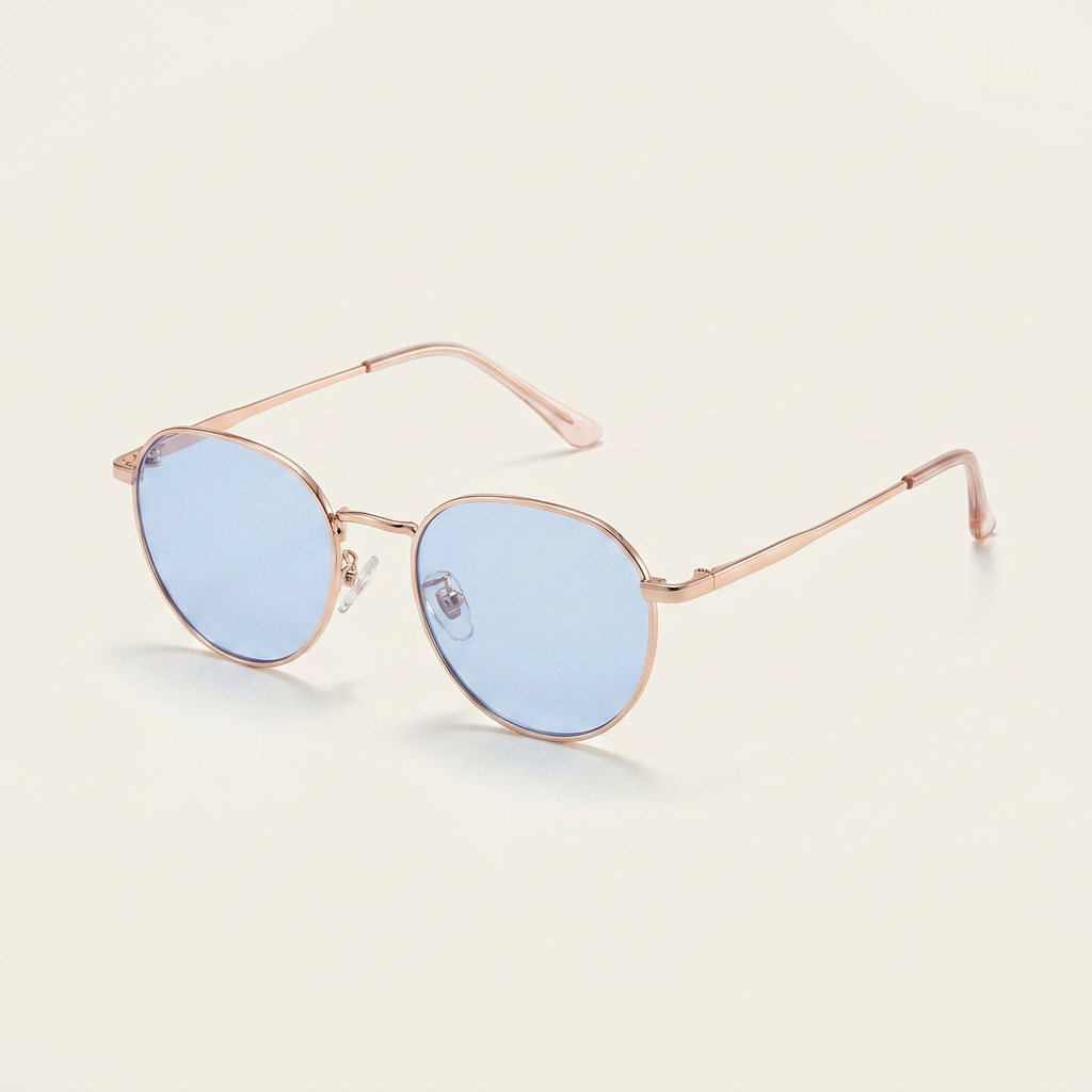 Lunettes de soleil à verres photochromiques pour femme Canada | Monture dorée