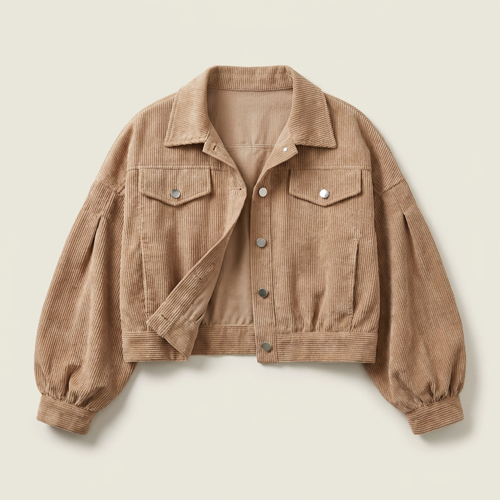 Veste Courte en Velours Côtelé Femme Canada | Parcel Theory