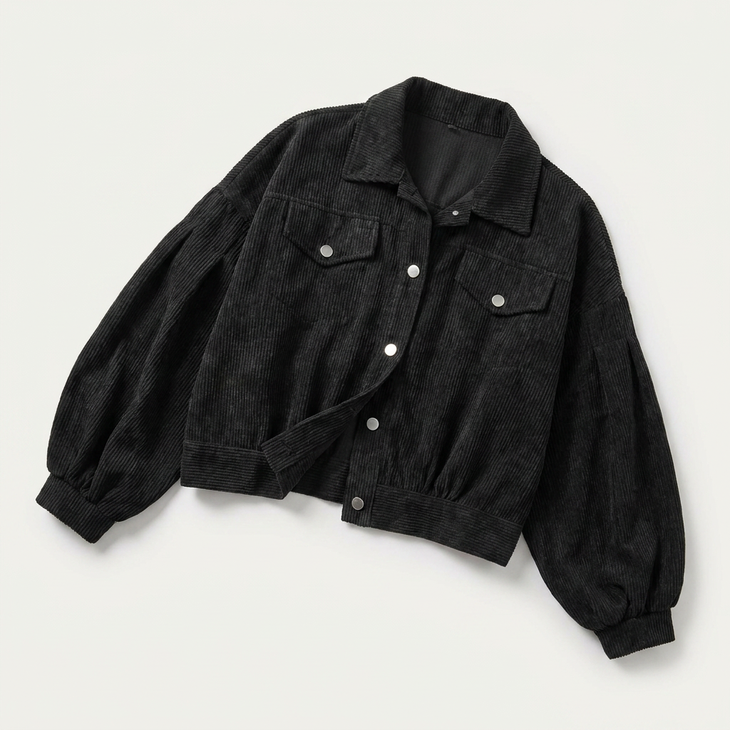 Veste Courte en Velours Côtelé Femme Canada | Parcel Theory