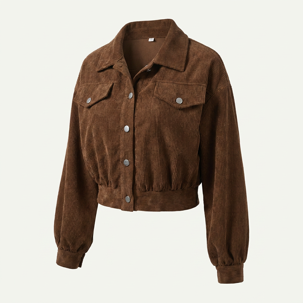 Veste Courte en Velours Côtelé Femme Canada | Parcel Theory