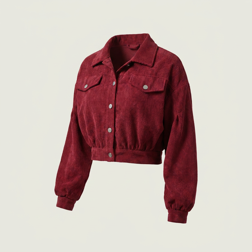 Veste Courte en Velours Côtelé Femme Canada | Parcel Theory