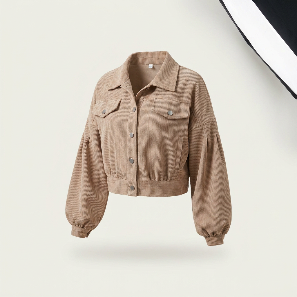 Veste Courte en Velours Côtelé Femme Canada | Parcel Theory