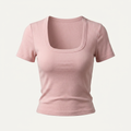 T-shirt Court Slim Fit Femme Canada | Parcel Theory