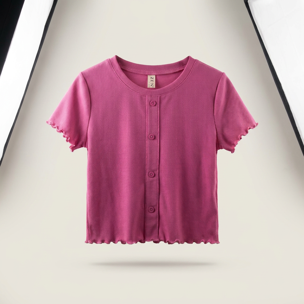 Girls' Short Sleeve Button-Front T-Shirts Canada