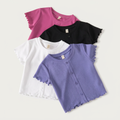 Girls' Short Sleeve Button-Front T-Shirts Canada