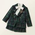 Girls Chanel-Style Tweed Blazer Suit Set | Canada