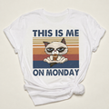 This Is Me On Monday Graphic Tee | Funny Cat